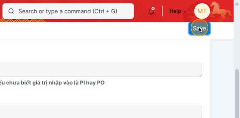Step #8: Bấm "Save"