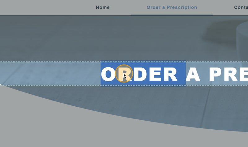 Step #10: Double-click the text and type your new content directly onto the page.